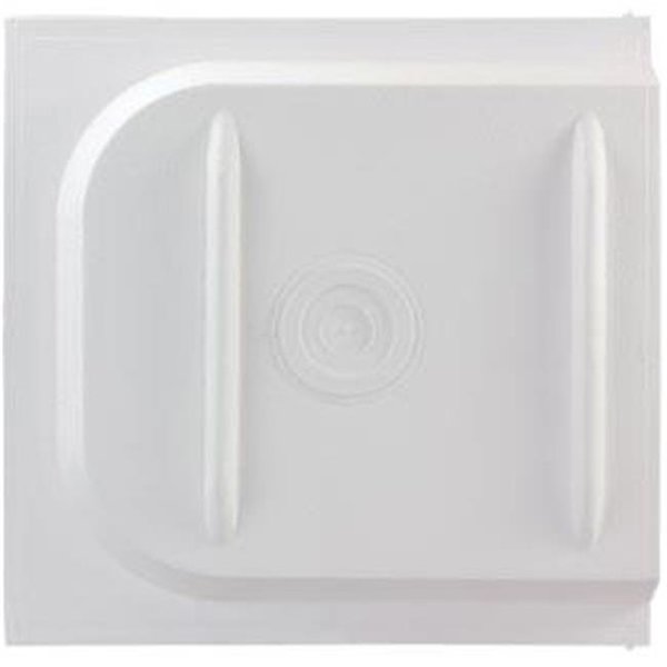 Jr Products JR PRODUCTS 11165 Exterior Hardware RV 12 in. Door Slider; White J45-11165